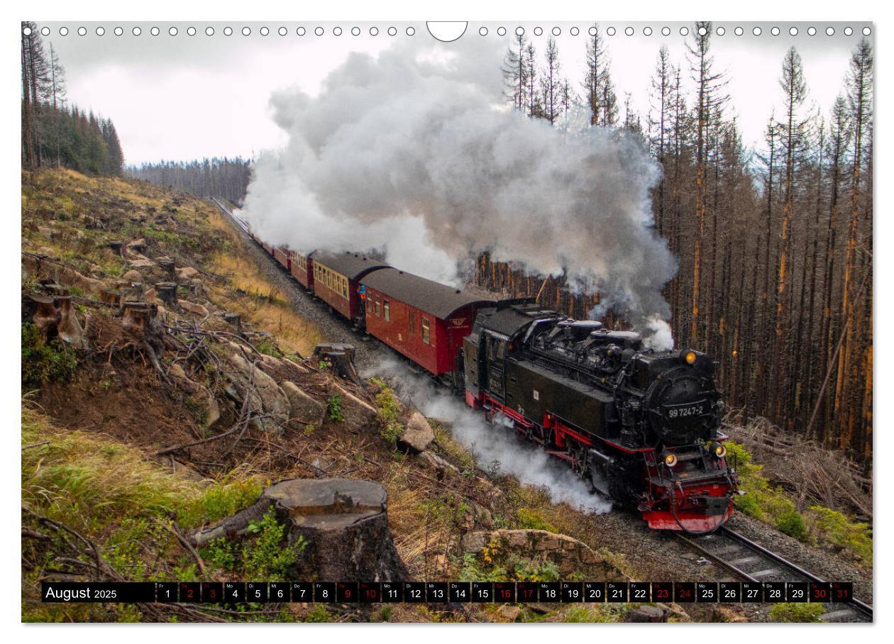 Bild: 9783435120925 | Harzer Schmalspurbahnen 1980er Jahre bis heute (Wandkalender 2025...