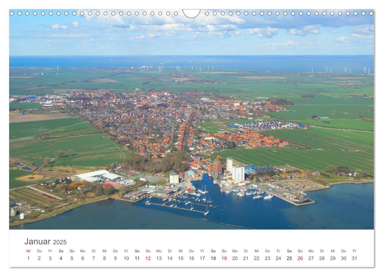 Bild: 9783435114849 | Fehmarn aus der Luft (Wandkalender 2025 DIN A3 quer), CALVENDO...