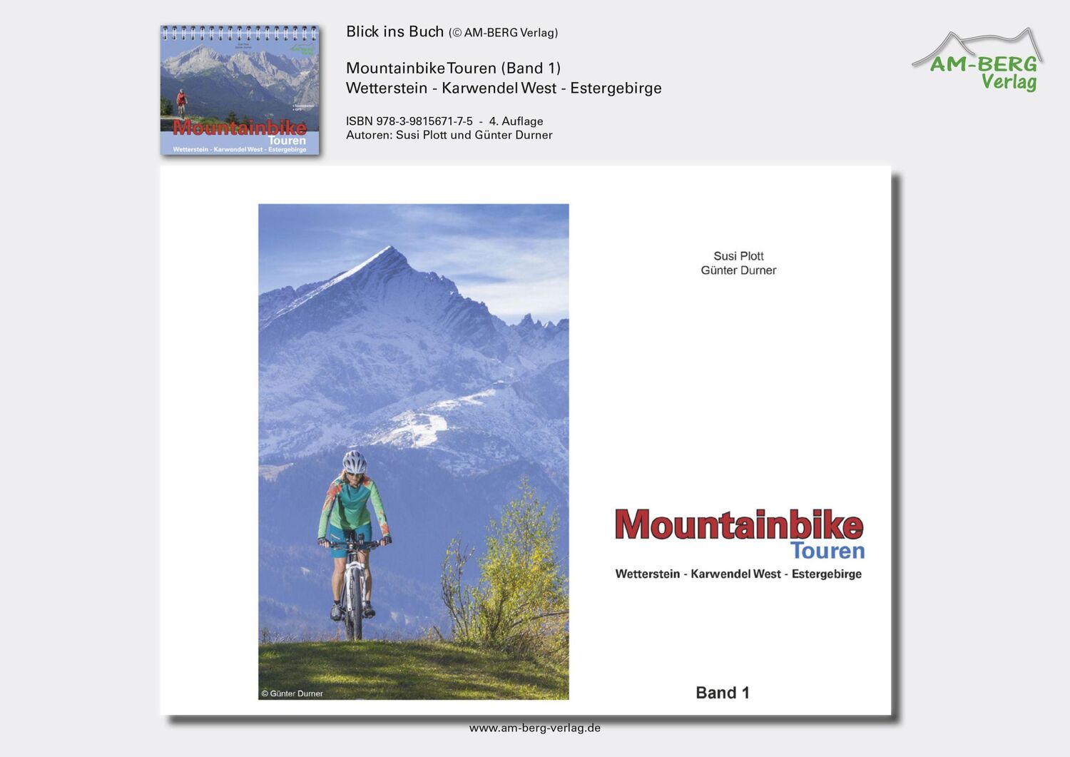 Bild: 9783981567175 | Mountainbike Touren Wetterstein - Karwendel West - Estergebirge | Buch