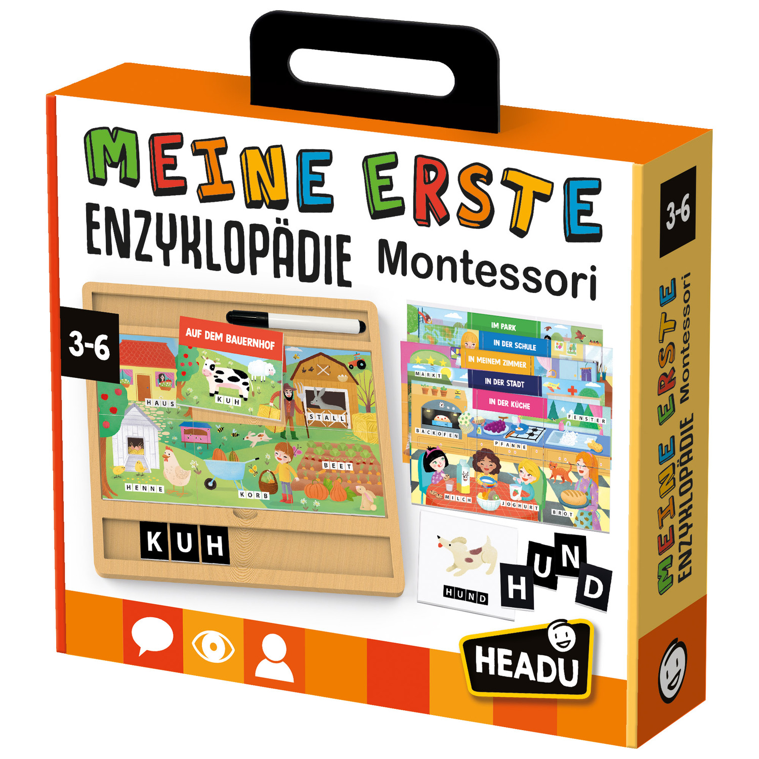 Cover: 8057592359001 | Meine erste Enzyklopädie Montessori | 2024 | Headu | EAN 8057592359001