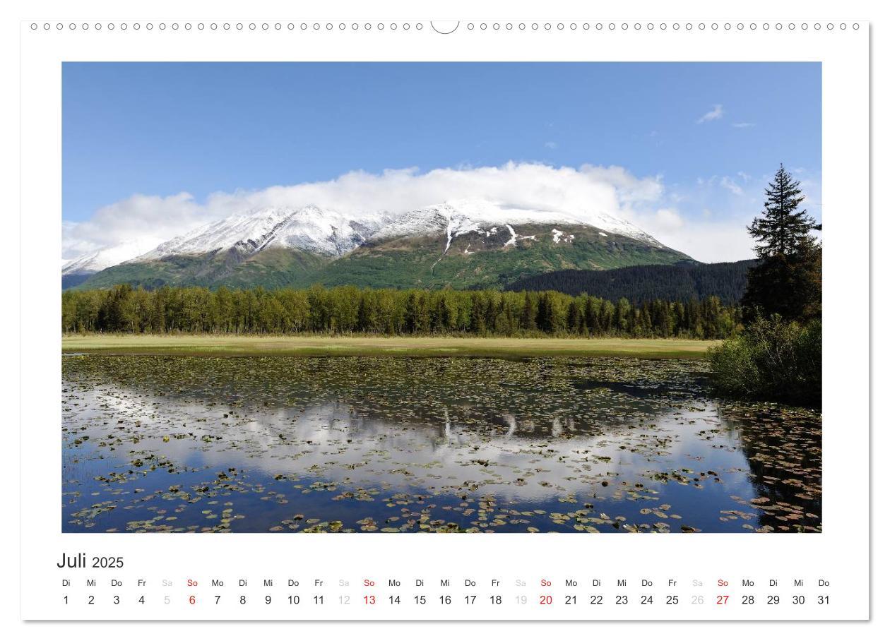 Bild: 9783435674374 | ALASKA - Bilder aus dem Süden (Wandkalender 2025 DIN A2 quer),...