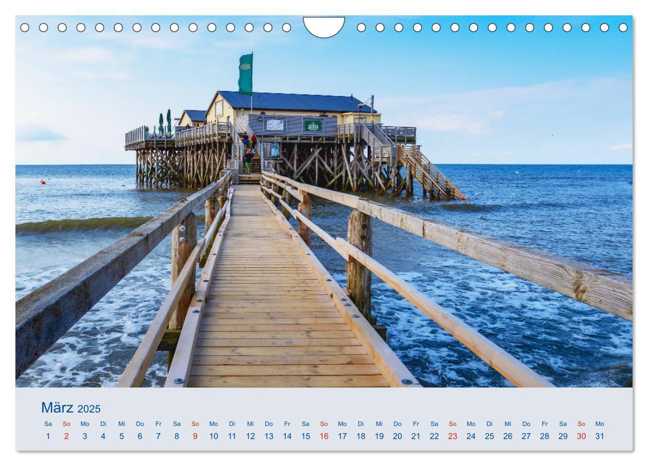 Bild: 9783435188406 | Nordseeküste Am Strand von Sankt Peter-Ording (Wandkalender 2025...