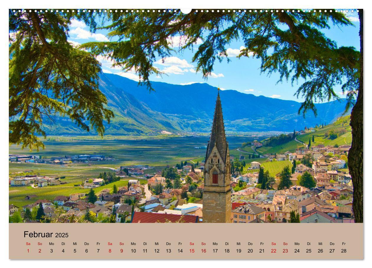 Bild: 9783435019229 | Streifzüge durch Südtirol (Wandkalender 2025 DIN A2 quer), CALVENDO...