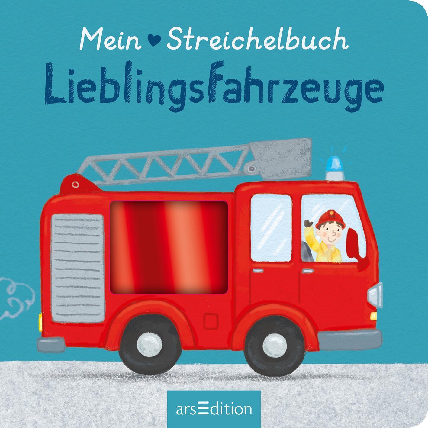 Bild: 9783845850658 | Mein liebstes Streichelbuch - Lieblingsfahrzeuge | Buch | 12 S. | 2022