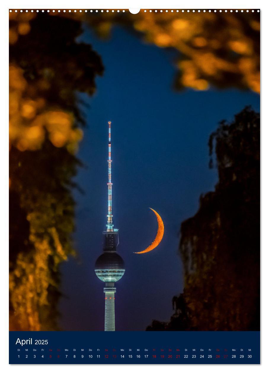 Bild: 9783435909322 | Berliner Fernsehturm - Magische Momente (Wandkalender 2025 DIN A2...