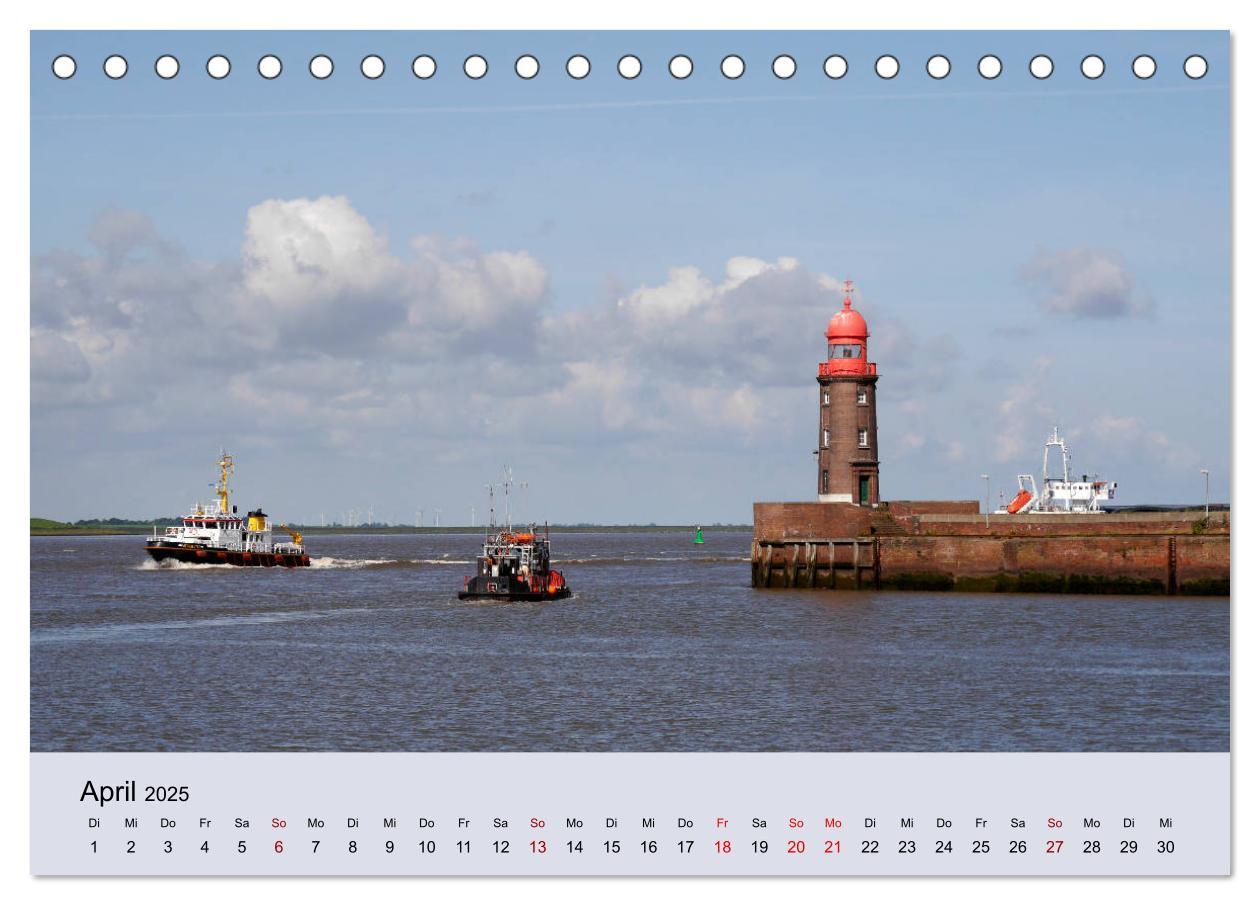 Bild: 9783435355181 | Bremerhaven. Die Seestadt an der Nordseeküste (Tischkalender 2025...