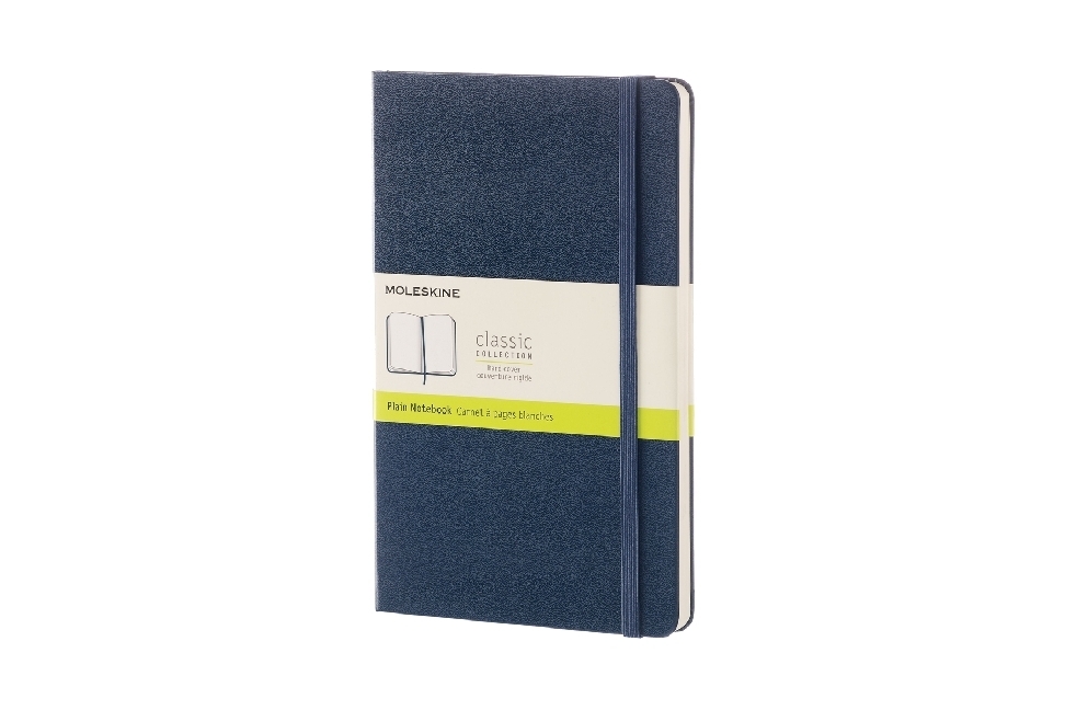 Cover: 8051272893687 | Moleskine Notizbuch, Large Size, Blanko, saphir | Taschenbuch | 2016