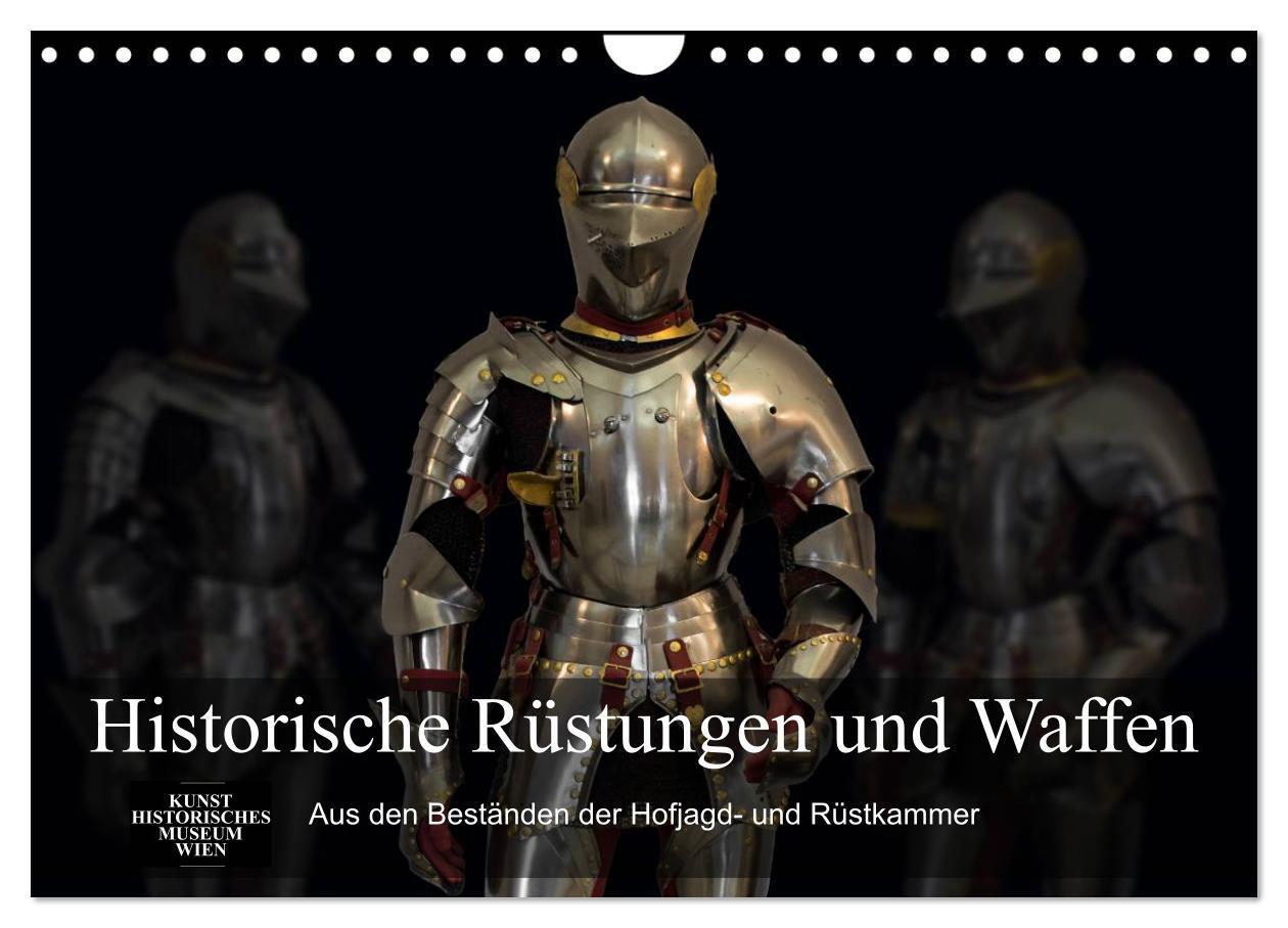 Cover: 9783435480586 | Historische Rüstungen und Waffen (Wandkalender 2025 DIN A4 quer),...