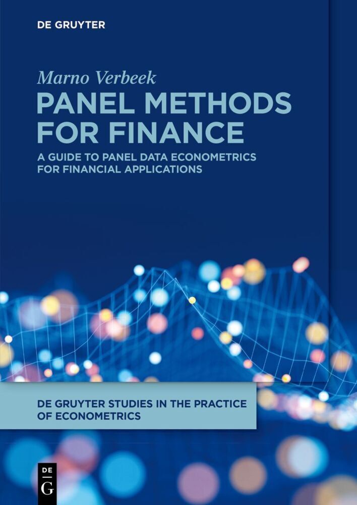 Cover: 9783110660135 | Panel Methods for Finance | Marno Verbeek | Taschenbuch | XVI | 2021