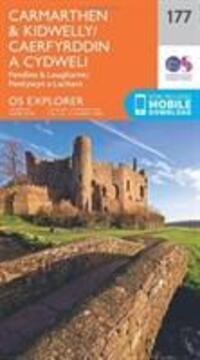 Cover: 9780319243701 | Carmarthen and Kidwelly | Ordnance Survey | (Land-)Karte | Englisch