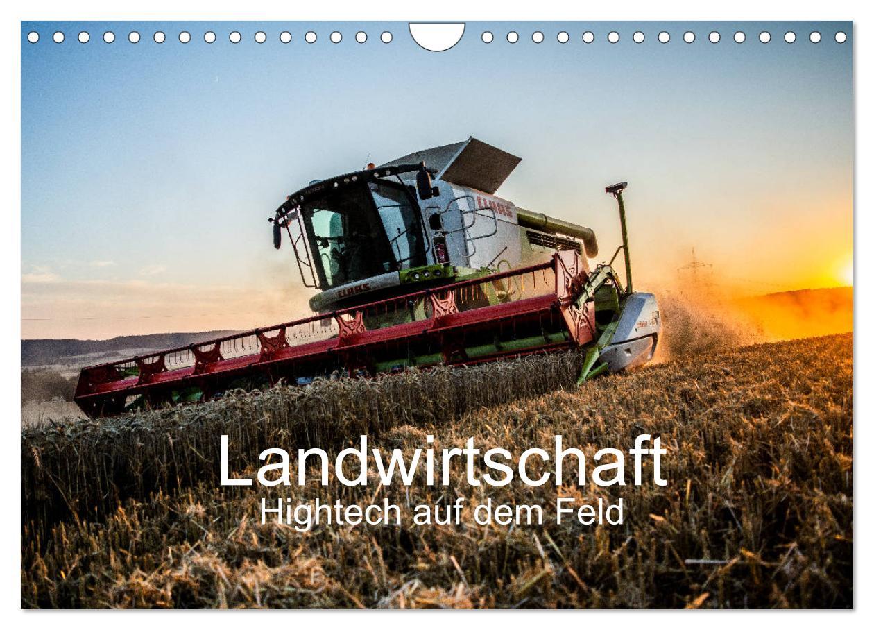 Cover: 9783435244539 | Landwirtschaft - Hightech auf dem Feld (Wandkalender 2025 DIN A4...