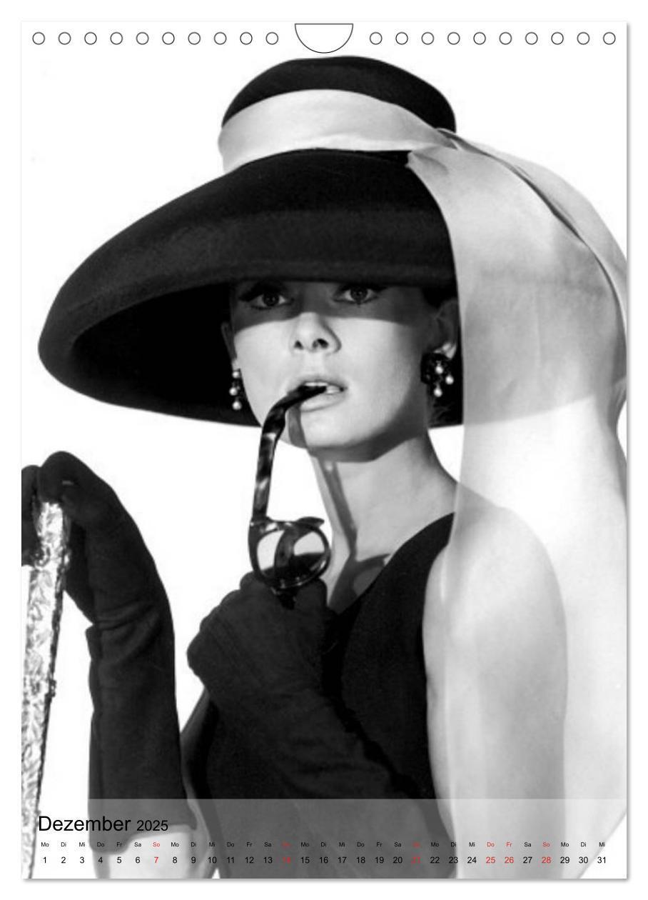 Bild: 9783457048047 | Hollywood-Diva - Audrey Hepburn (Wandkalender 2025 DIN A4 hoch),...