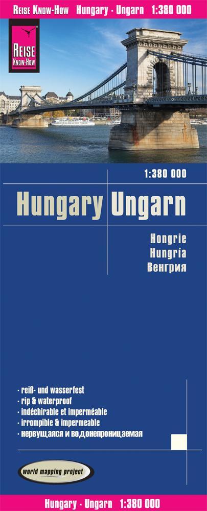 Cover: 9783831774289 | Reise Know-How Landkarte Ungarn / Hungary (1:380.000) | Rump | Deutsch