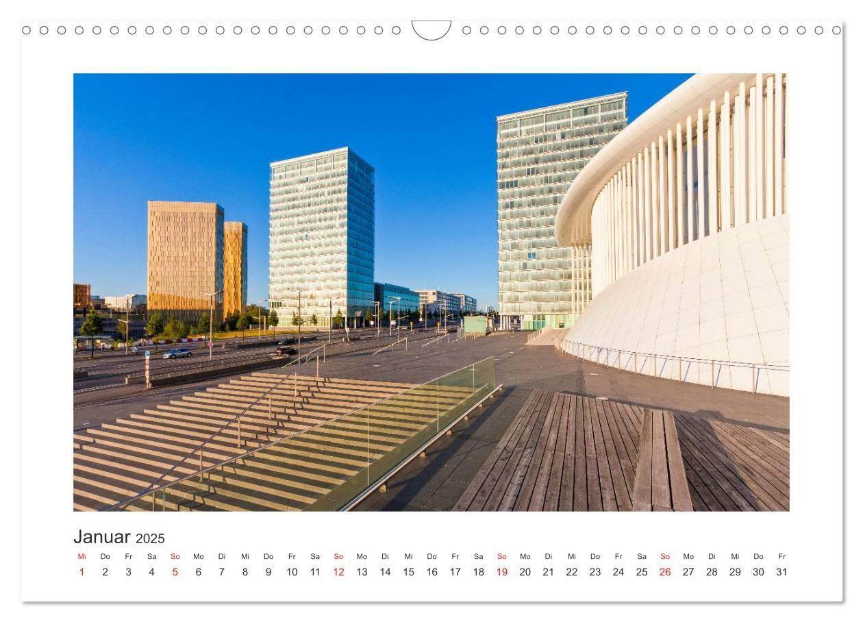 Bild: 9783435592159 | LUXEMBURG Stadt der Kontraste (Wandkalender 2025 DIN A3 quer),...