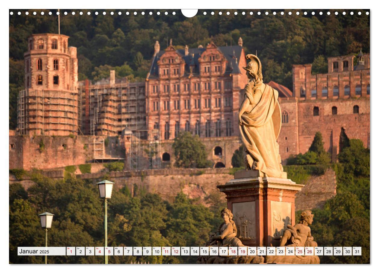 Bild: 9783435150113 | Heidelberg - Baden-Württemberg (Wandkalender 2025 DIN A3 quer),...