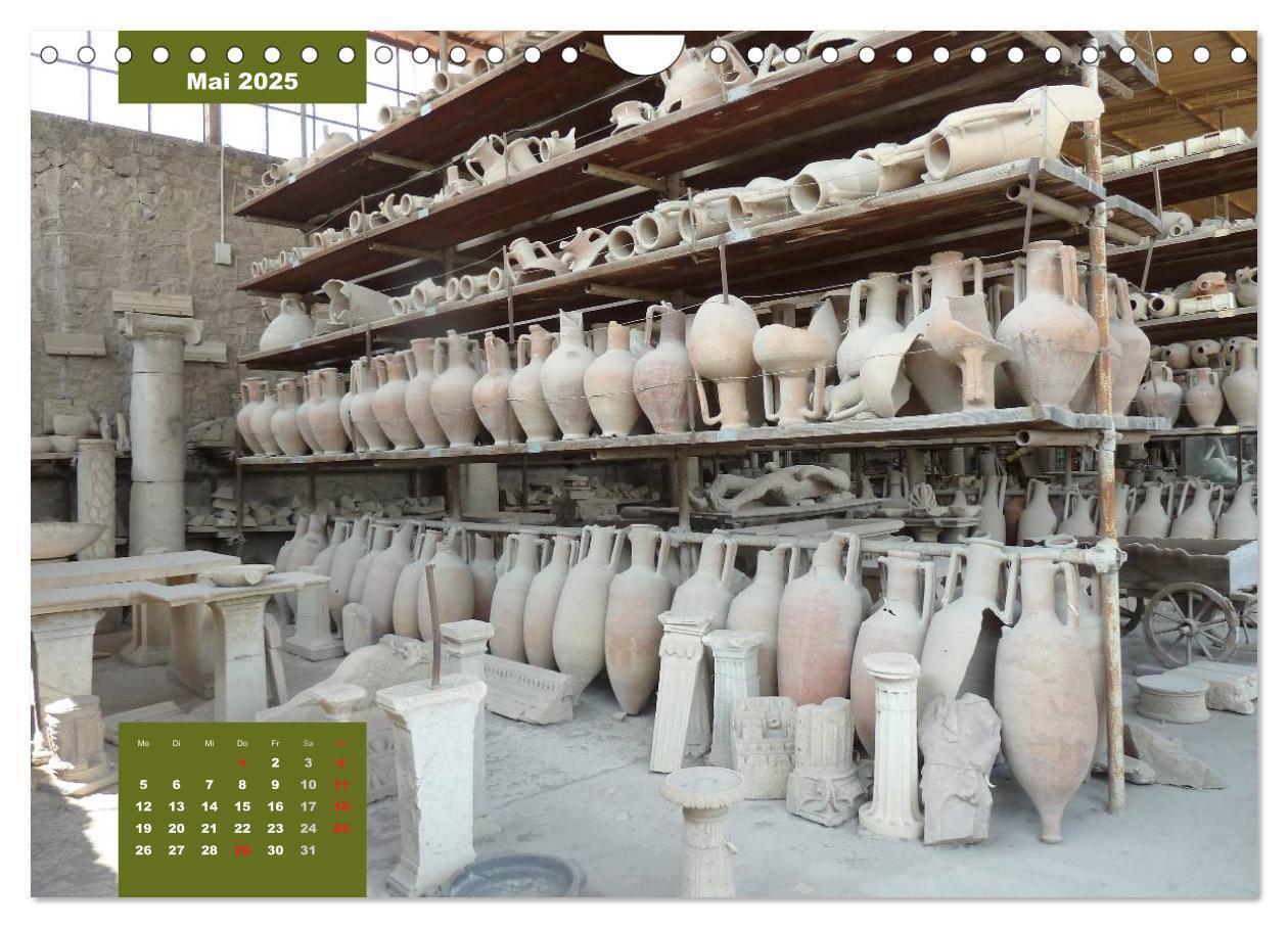 Bild: 9783435842605 | Pompeji-Kalender (Wandkalender 2025 DIN A4 quer), CALVENDO...