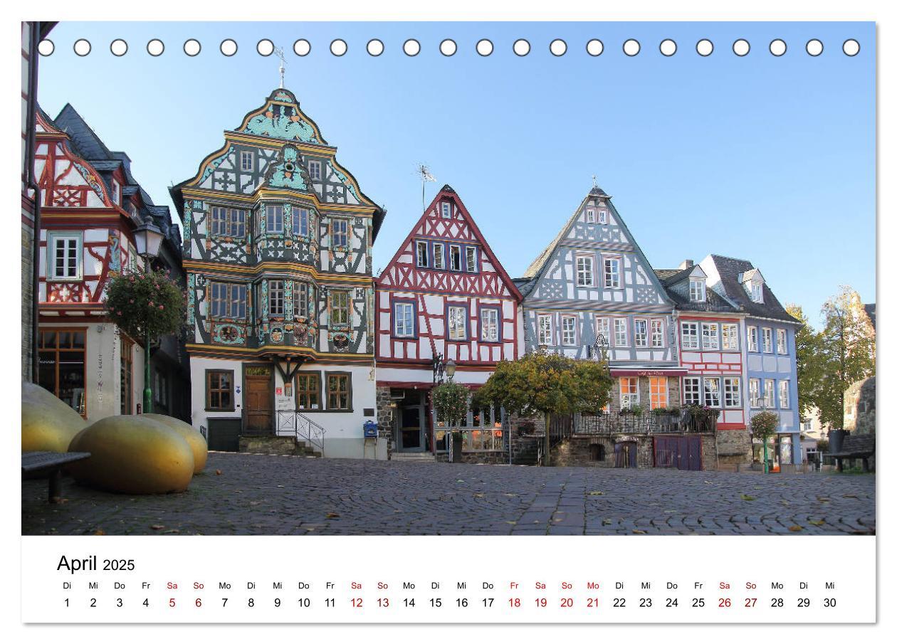 Bild: 9783435132690 | Idstein Perle im Taunus (Tischkalender 2025 DIN A5 quer), CALVENDO...