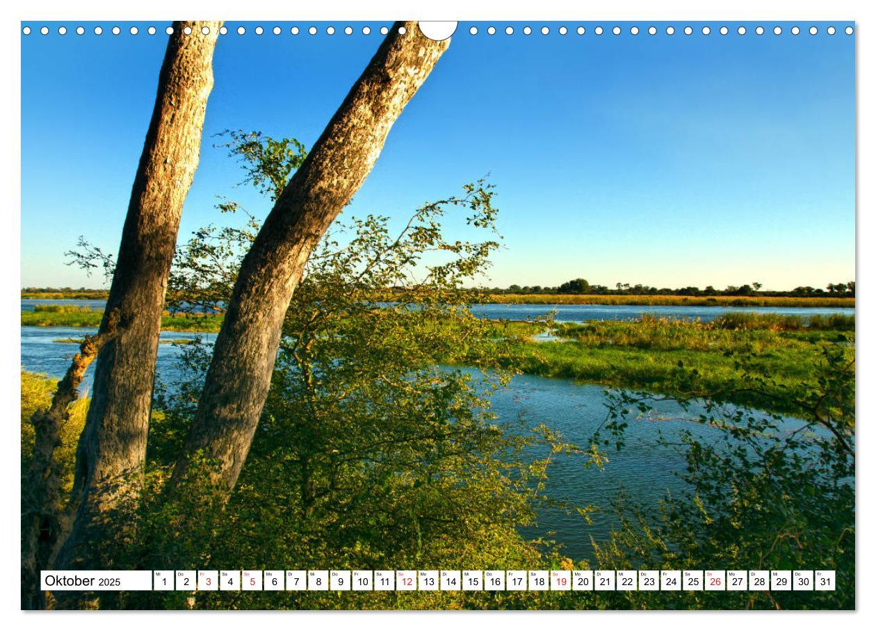 Bild: 9783435156139 | Namibia &amp; Botswana (Wandkalender 2025 DIN A3 quer), CALVENDO...