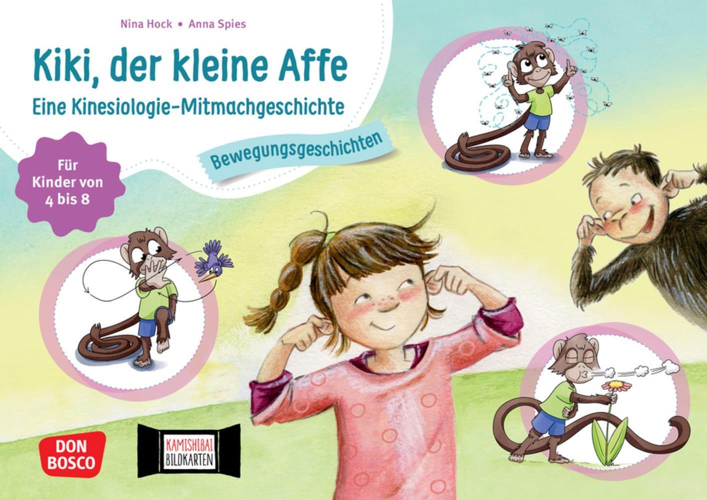 Cover: 4260694921548 | Kiki, der kleine Affe. Eine Kinesiologie-Mitmachgeschichte | Nina Hock