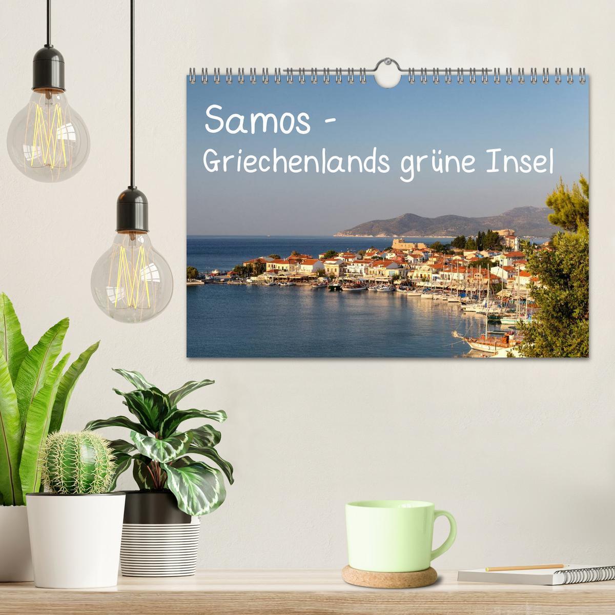 Bild: 9783435666232 | Samos - Griechenlands grüne Insel (Wandkalender 2025 DIN A4 quer),...