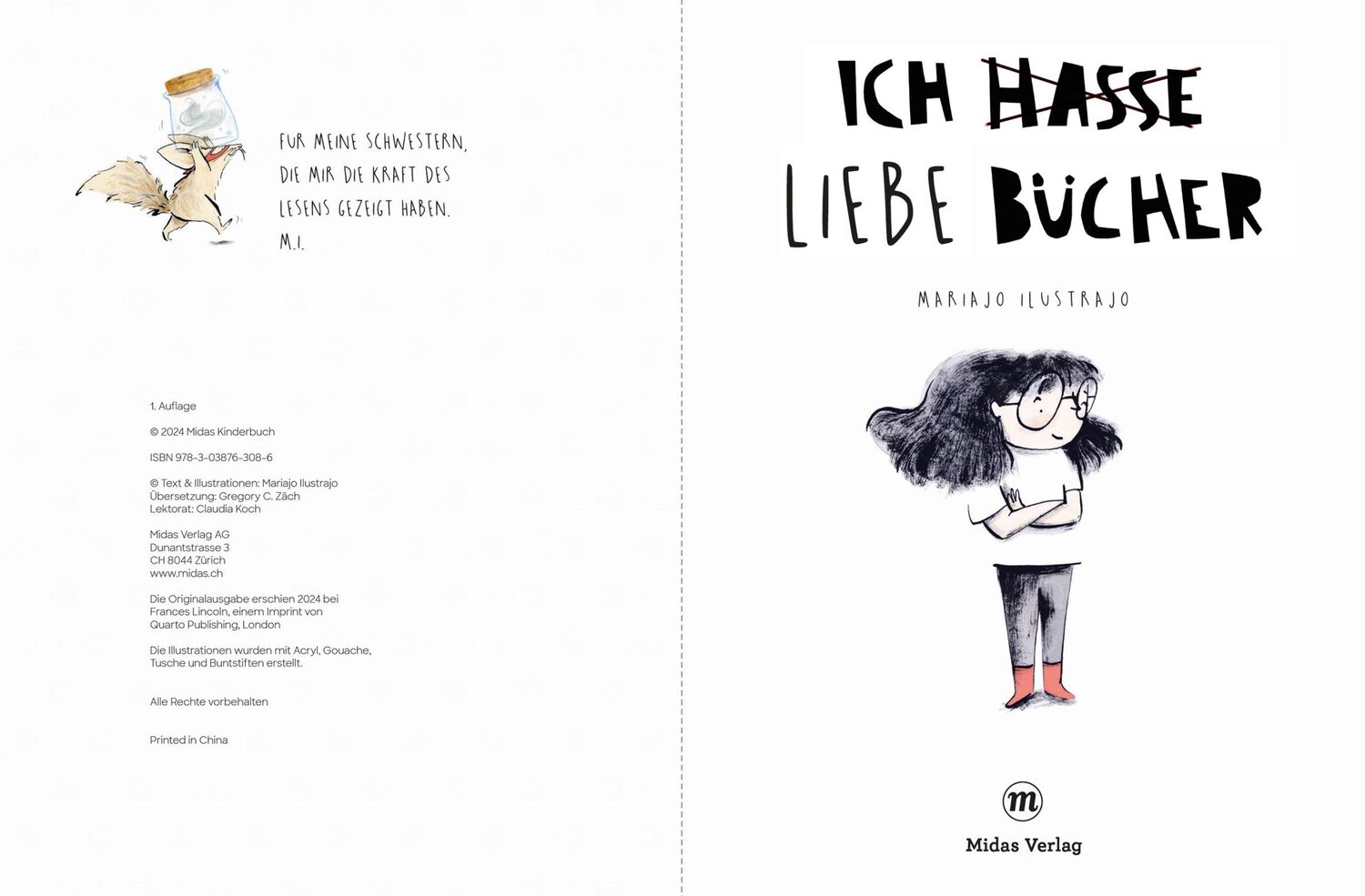 Bild: 9783038763086 | Ich liebe Bücher | Mariajo Ilustrajo | Buch | 40 S. | Deutsch | 2024