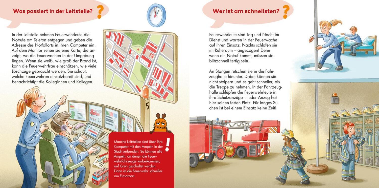 Bild: 9783551252746 | Frag doch mal ... die Maus: Feuerwehr | Erstes Sachwissen ab 2 Jahren