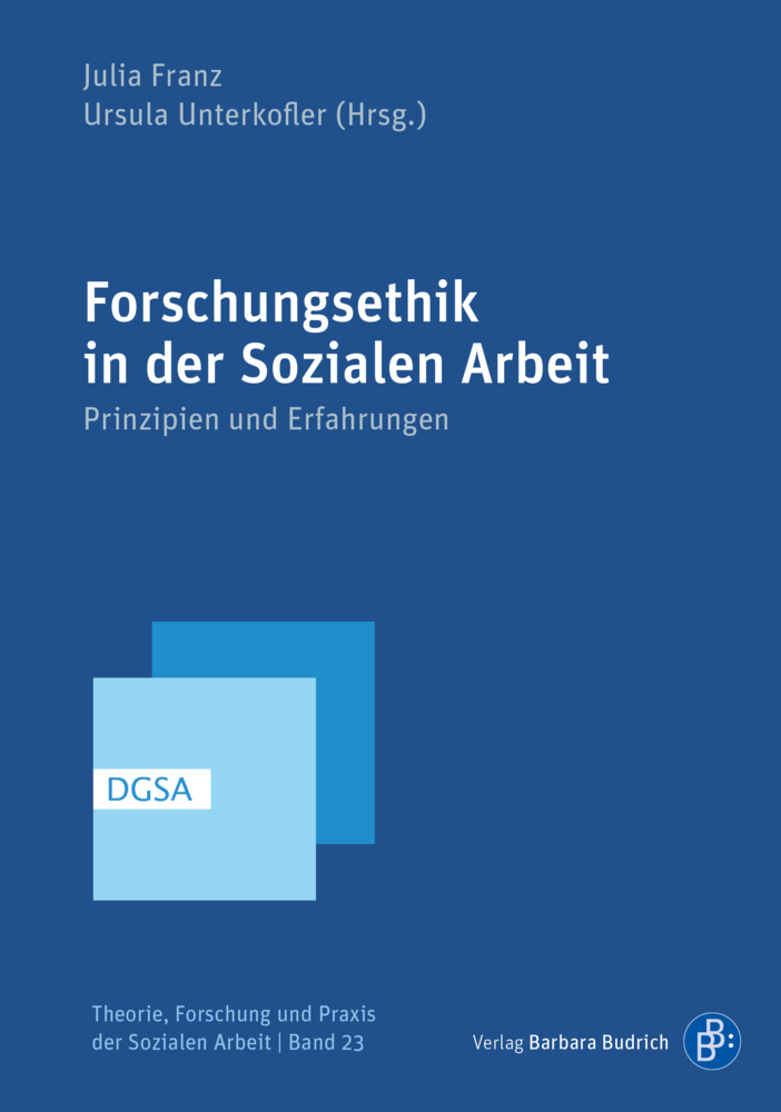 Cover: 9783847424932 | Forschungsethik in der Sozialen Arbeit | Prinzipien und Erfahrungen