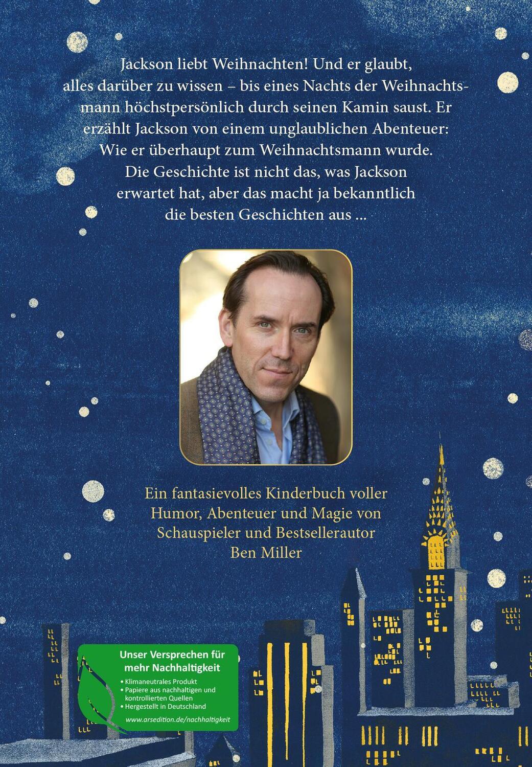 Rückseite: 9783845850498 | Die Nacht, in der ich Weihnachten rettete | Ben Miller | Buch | 272 S.