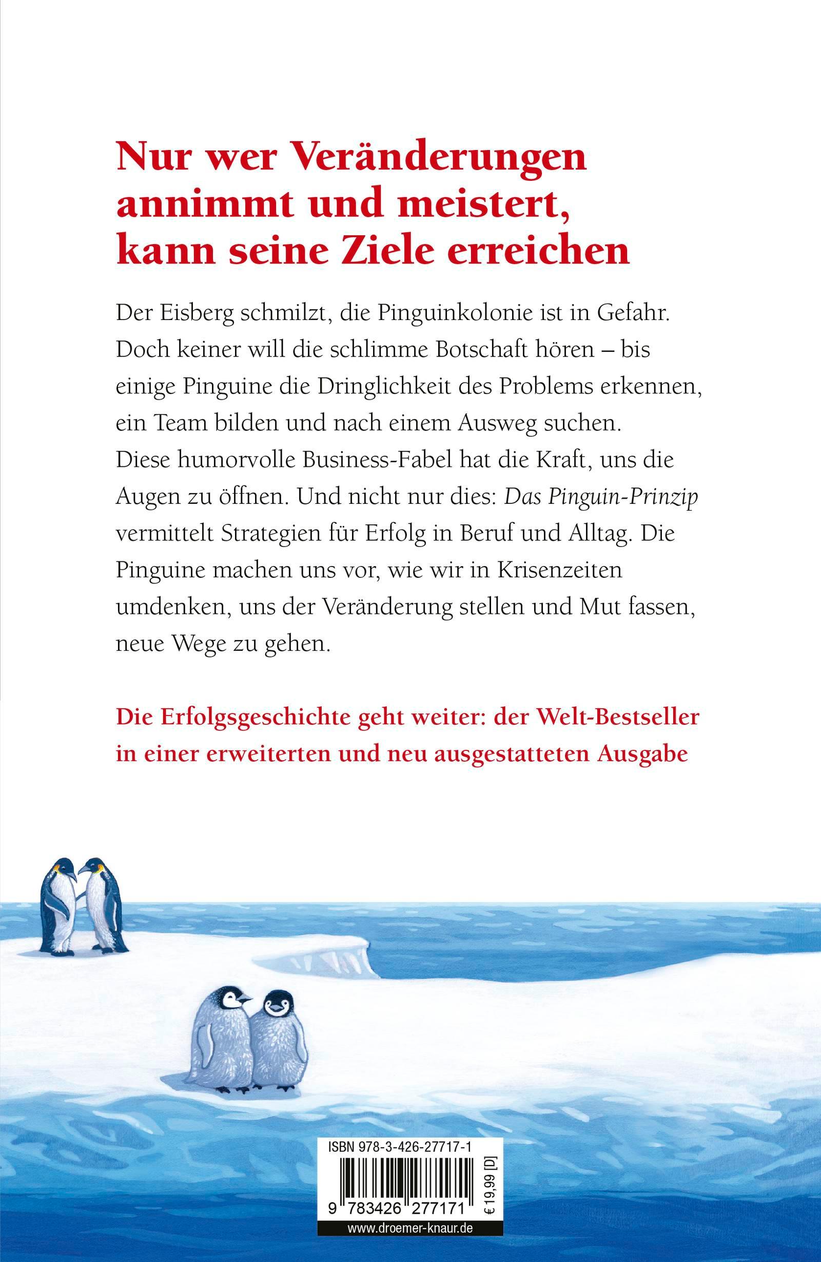 Rückseite: 9783426277171 | Das Pinguin-Prinzip | Wie Veränderung zum Erfolg führt | Buch | 160 S.