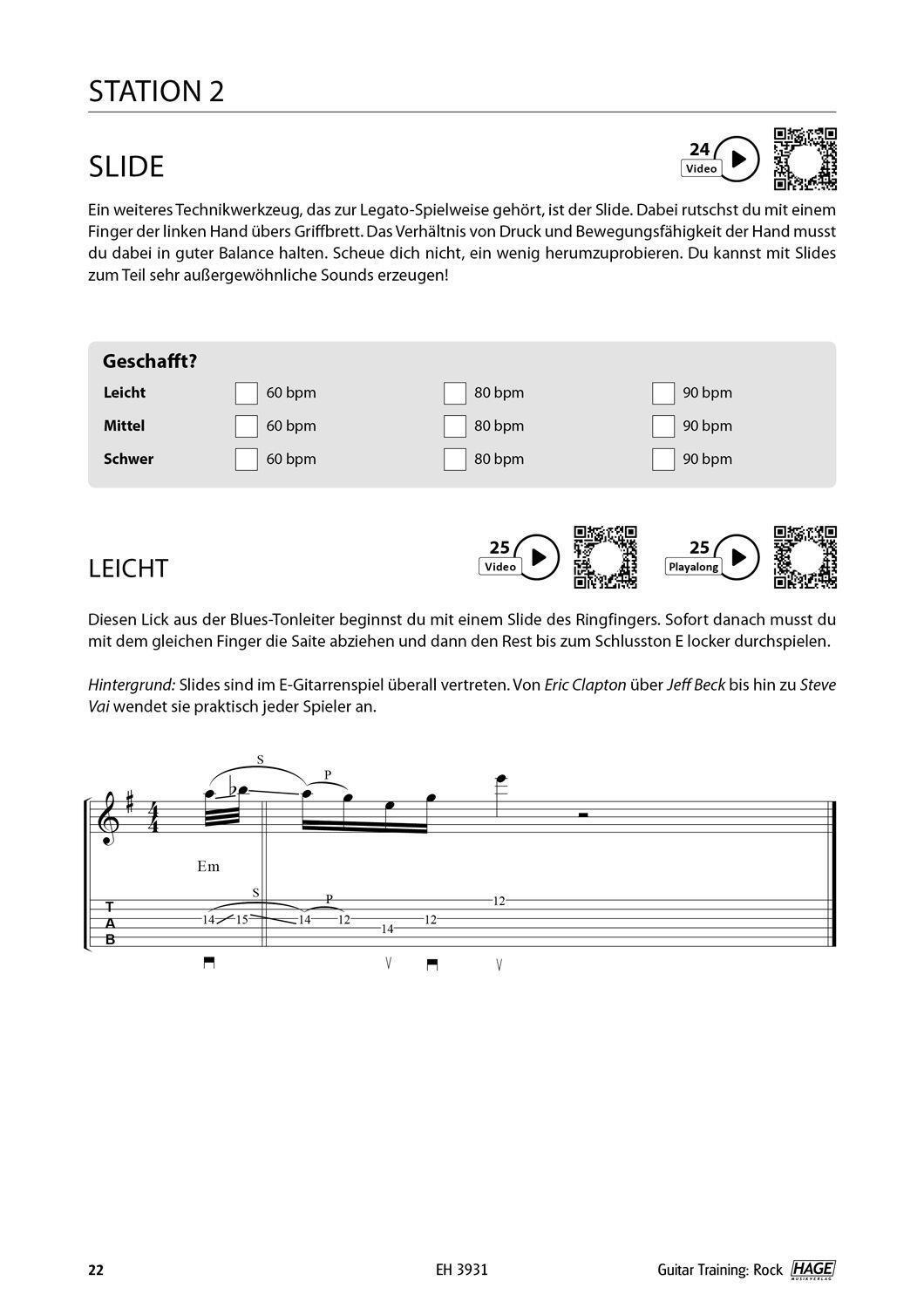 Bild: 9783866262010 | Guitar Training Rock | Daniel Schusterbauer | Broschüre | 44 S. | 2011