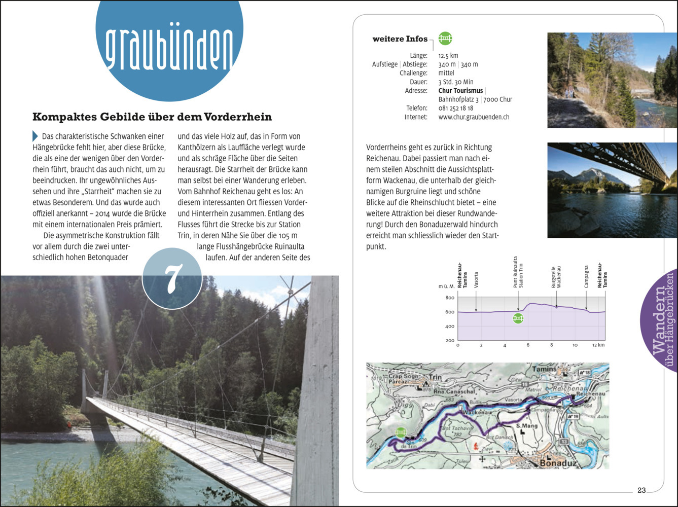 Bild: 9783259037713 | Wandern über Hängebrücken Erlebnis Schweiz | Hallwag Kümmerly+Frey AG