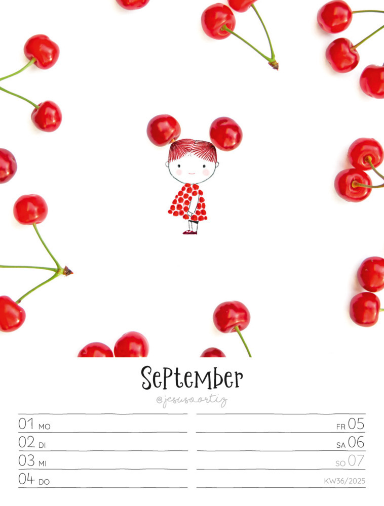 Bild: 9783838435015 | Little Dreams - Wochenplaner Kalender 2025 | Jesuso Ortiz (u. a.)