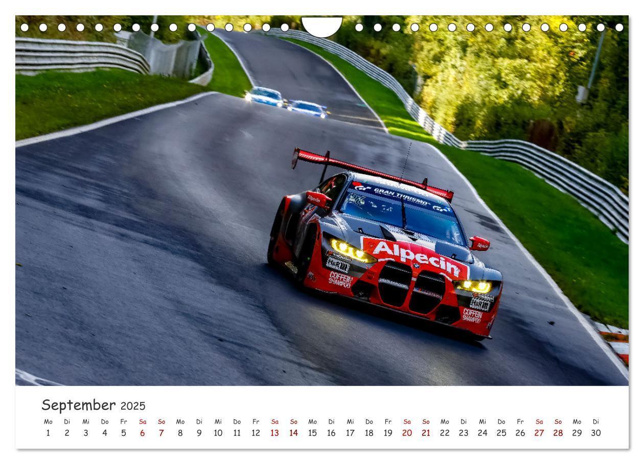 Bild: 9783383927331 | Nüburgring Langstrecken Serie 2025 (Wandkalender 2025 DIN A4 quer),...