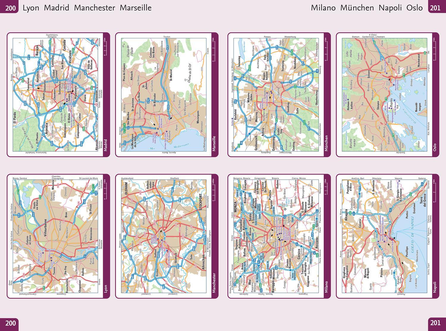 Bild: 9780008403966 | Collins Essential Road Atlas Europe | A4 Paperback | Collins Maps