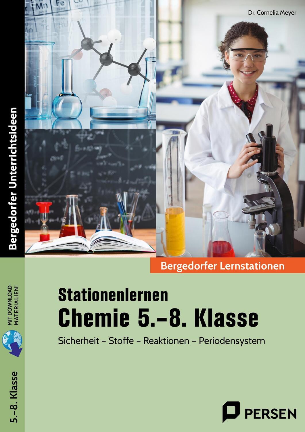 Cover: 9783403211778 | Stationenlernen Chemie 5.-8. Klasse | Cornelia Meyer | Bundle | 2024