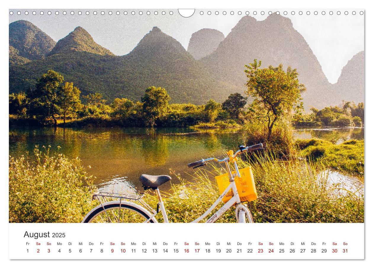 Bild: 9783383918520 | Radtouren - Weil Fahrrad fahren das schönste ist. (Wandkalender...