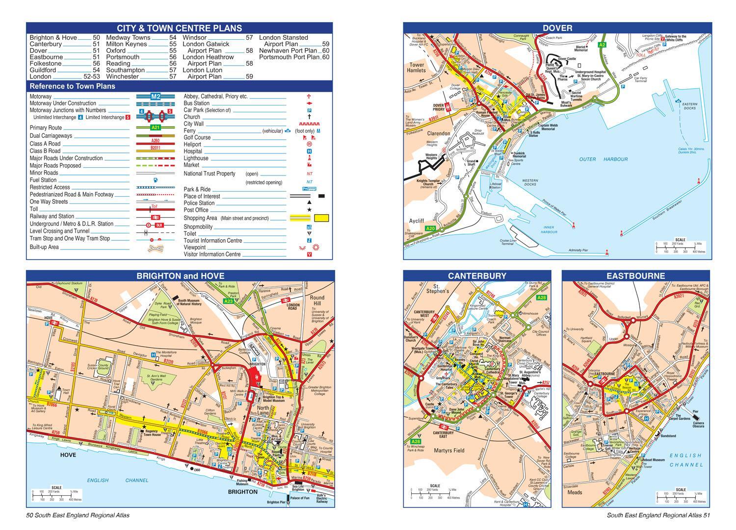 Bild: 9780008560584 | South East England A-Z Road Atlas | A-Z Maps | Taschenbuch | Englisch