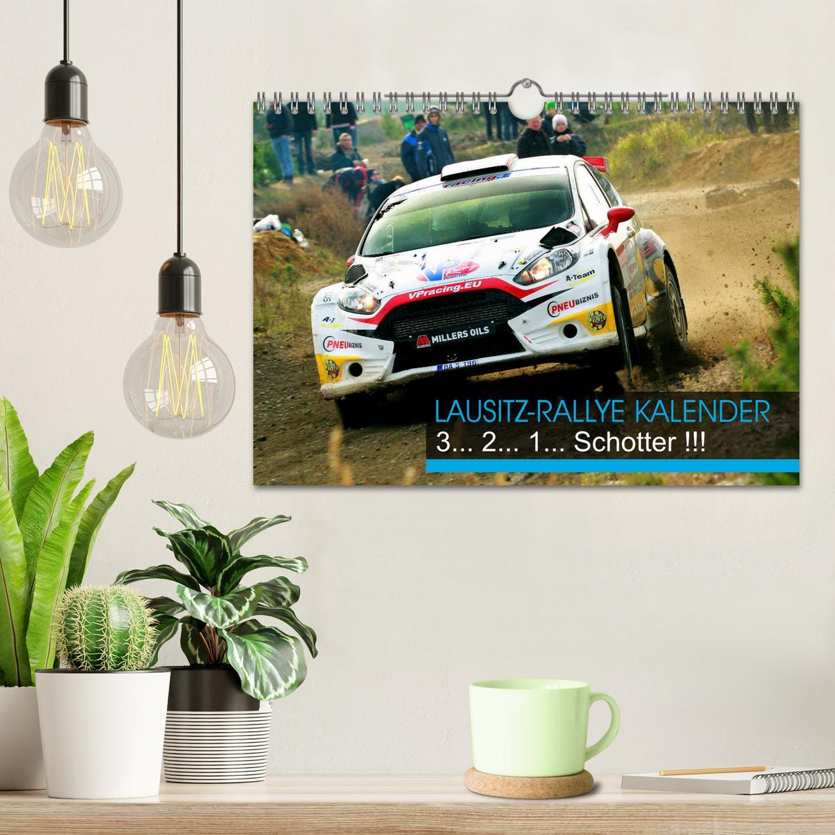 Bild: 9783435337682 | Lausitz-Rallye Kalender (Wandkalender 2025 DIN A4 quer), CALVENDO...