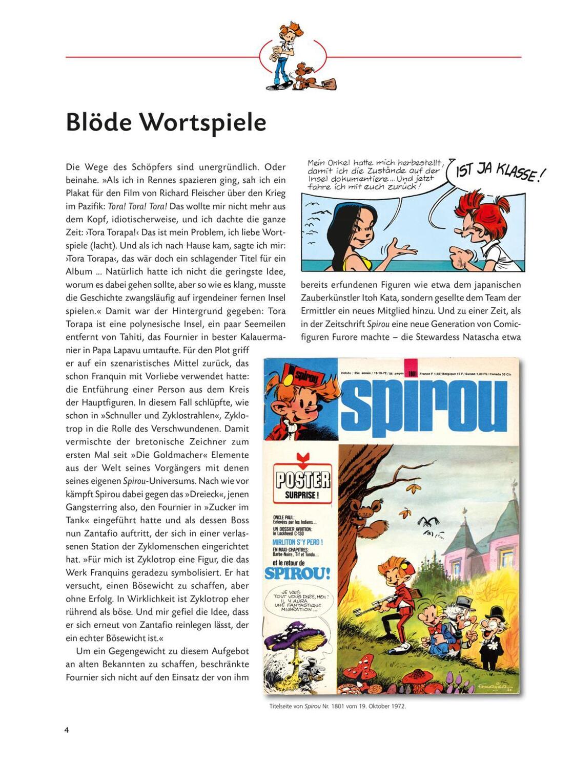 Bild: 9783551716309 | Spirou und Fantasio Gesamtausgabe 10: 1972-1975 | Jean-Claude Fournier