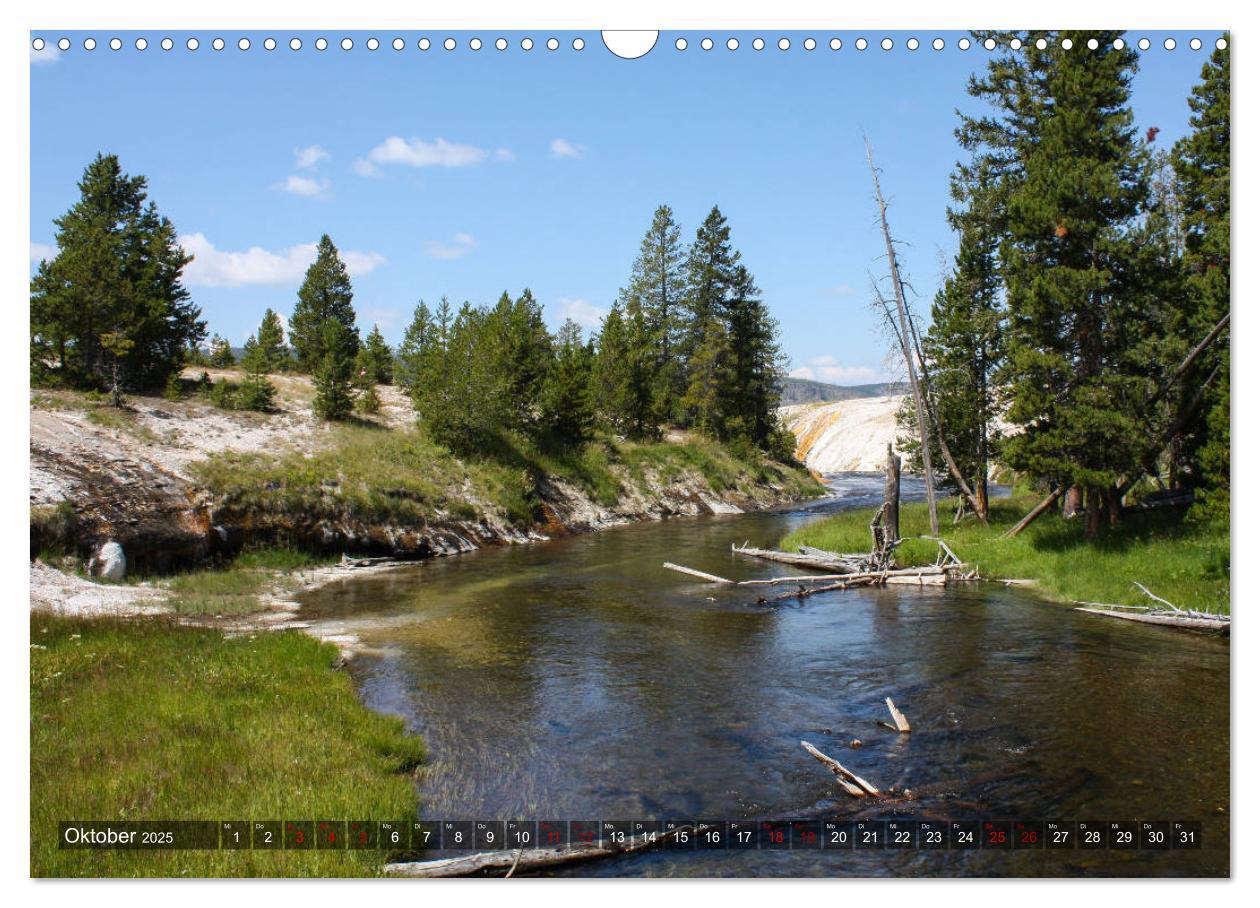 Bild: 9783435386819 | Farben des Yellowstone National Park 2025 (Wandkalender 2025 DIN A3...