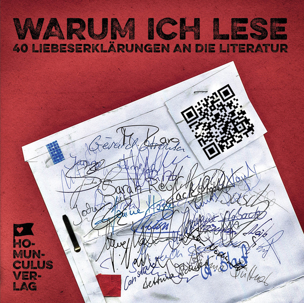 Cover: 9783946120889 | Warum ich lese | 40 Liebeserklärungen an die Literatur | Sandro Abbate