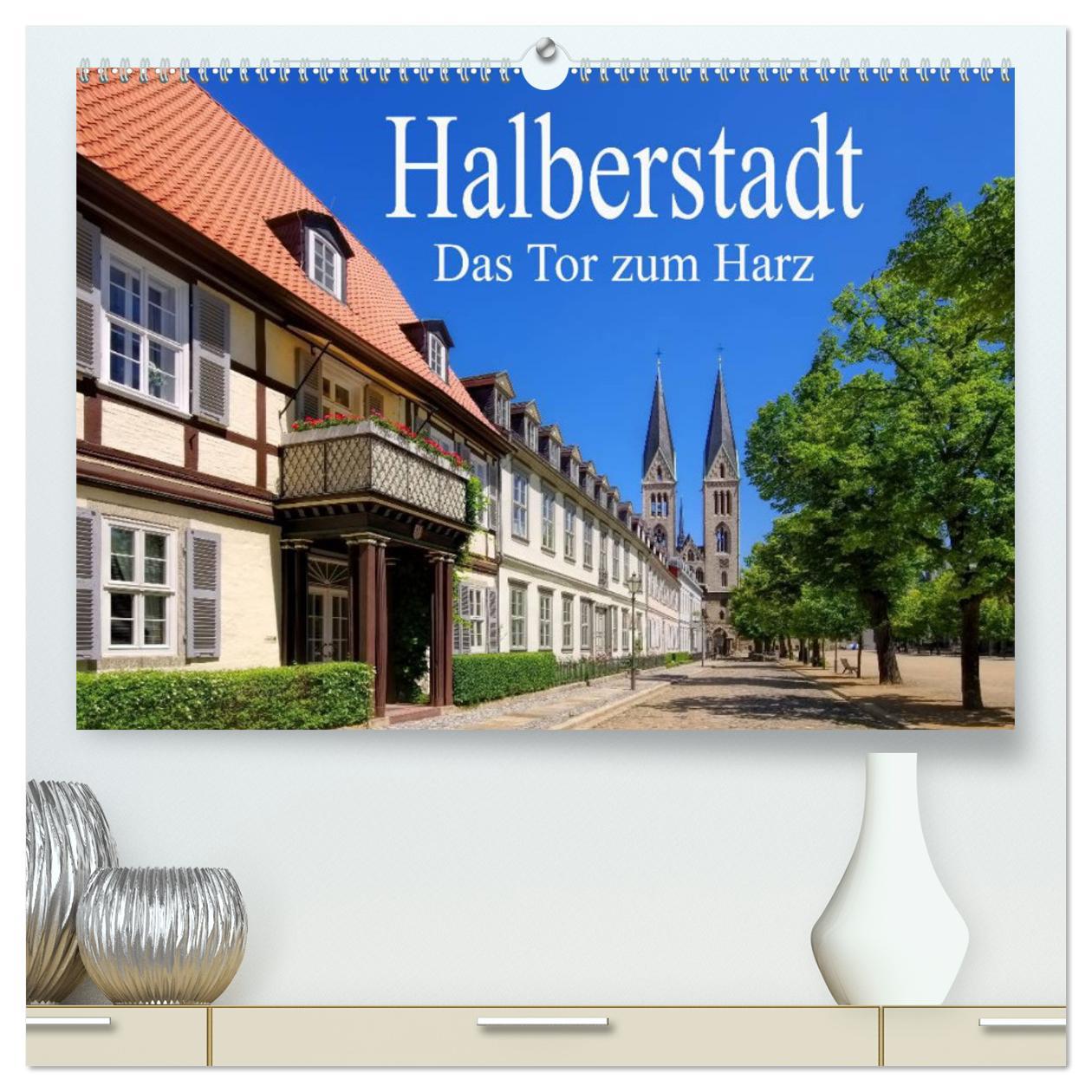 Cover: 9783435591381 | Halberstadt - Das Tor zum Harz (hochwertiger Premium Wandkalender...