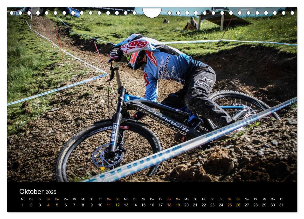 Bild: 9783435725137 | Downhill Racing 2025 (Wandkalender 2025 DIN A4 quer), CALVENDO...