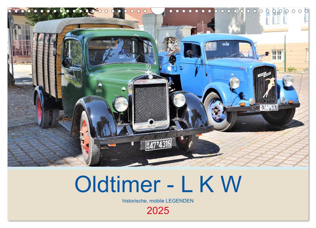 Cover: 9783435283163 | Oldtimer - L K W (Wandkalender 2025 DIN A3 quer), CALVENDO...