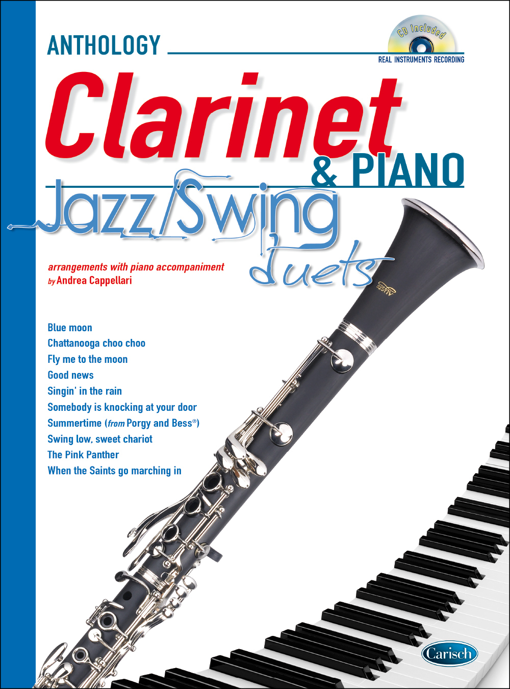 Cover: 9788850724697 | Anthology Jazz/Swing Duets (Clarinet &amp; Piano) | Songbuch (Klarinette)