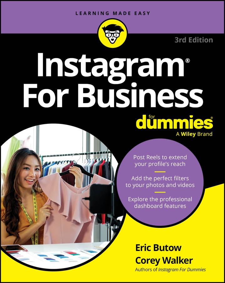 Cover: 9781394279623 | Instagram For Business For Dummie | Eric Butow (u. a.) | Taschenbuch