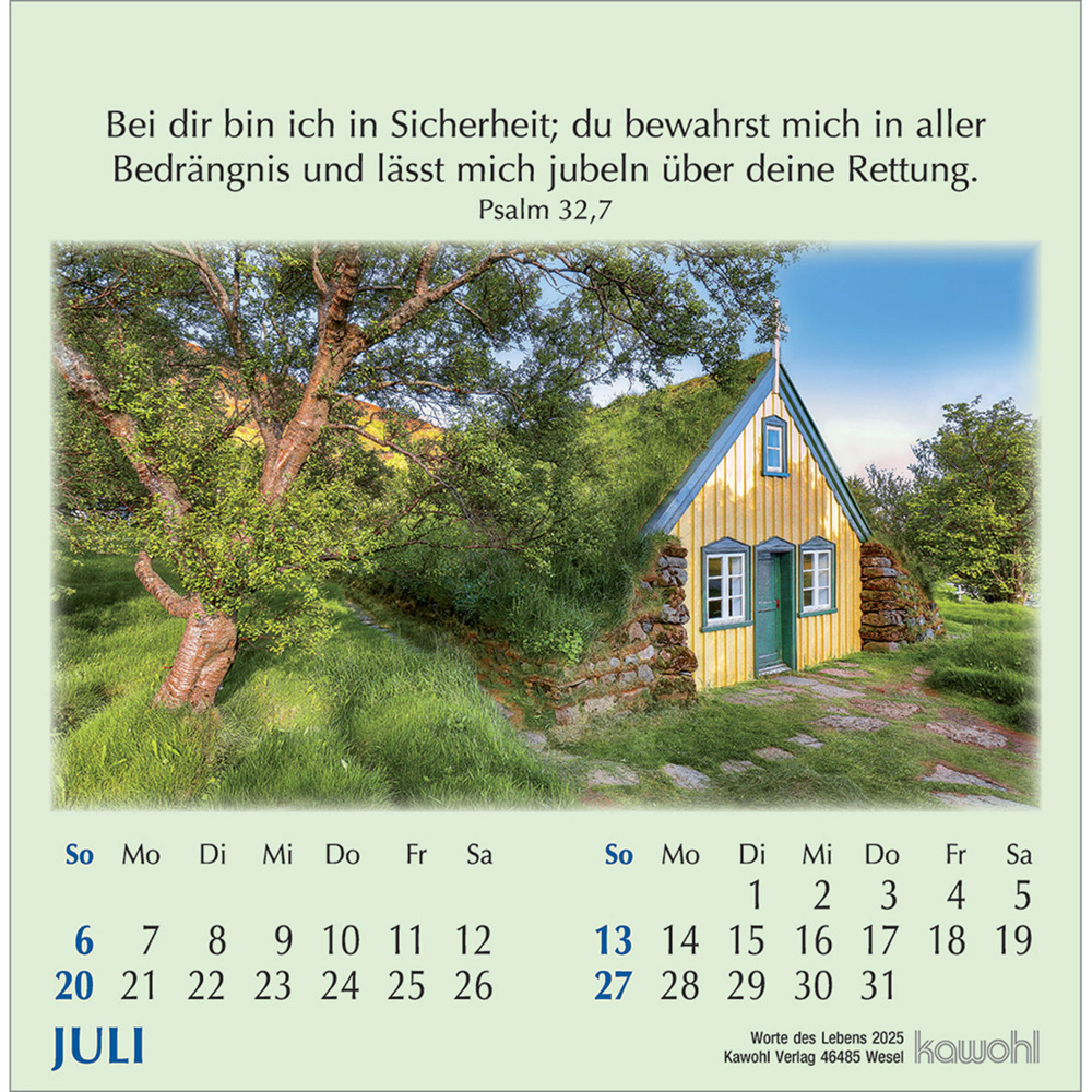 Bild: 9783754890059 | Worte des Lebens 2025 | Kalender | Spiralbindung. Spiralbindung | 2025