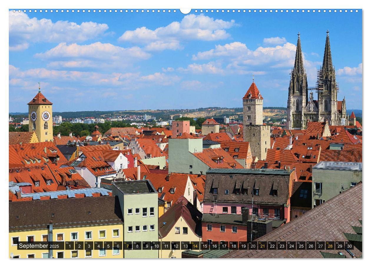 Bild: 9783435673711 | REGENSBURG - Impressionen (Wandkalender 2025 DIN A2 quer), CALVENDO...