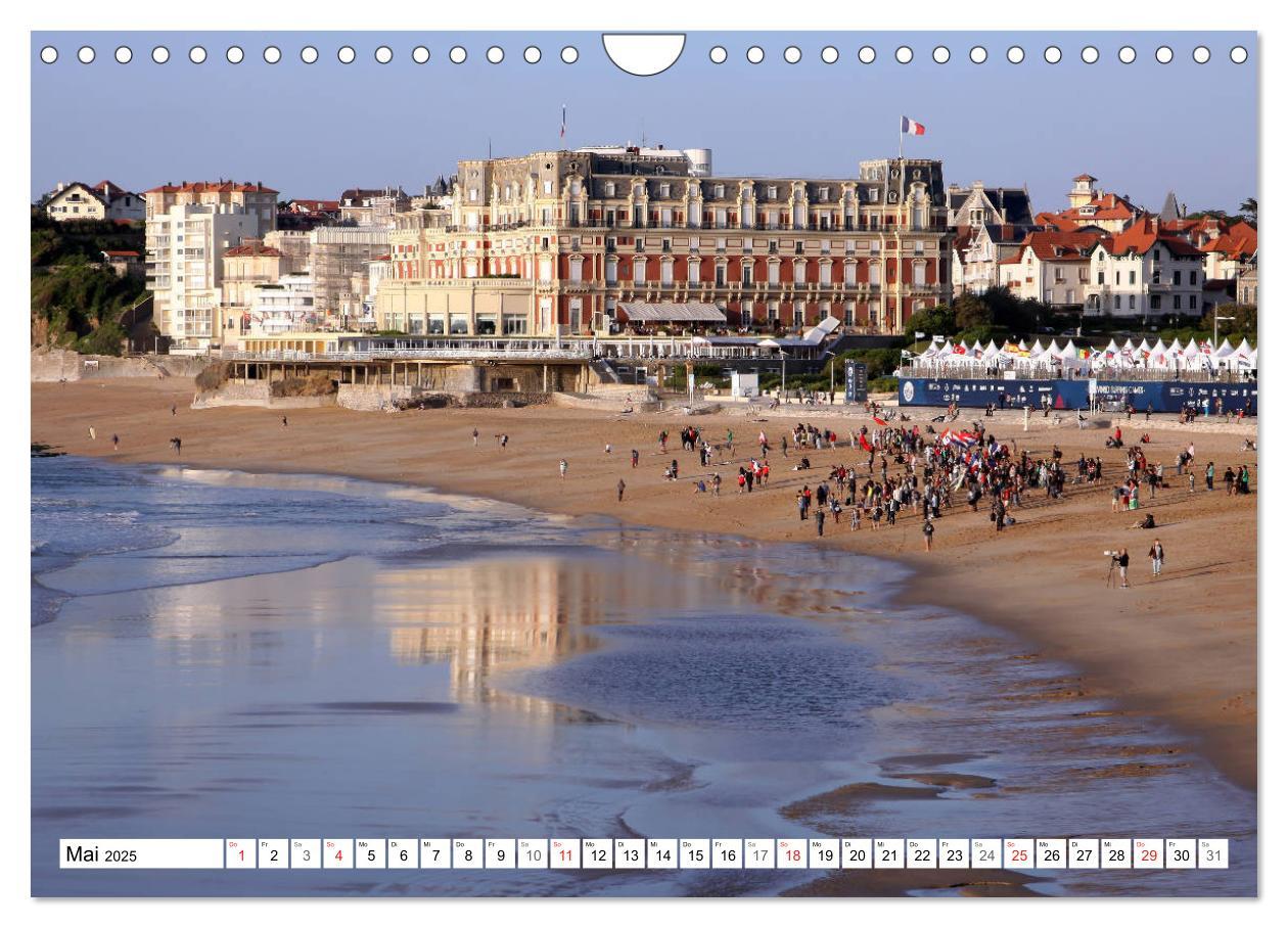 Bild: 9783435305230 | Biarritz (Wandkalender 2025 DIN A4 quer), CALVENDO Monatskalender