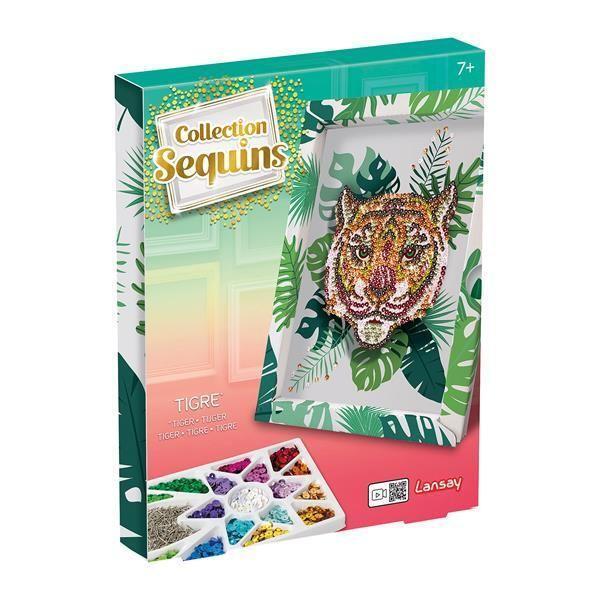 Bild: 3181860203422 | Lansay - Paillettenkunst Tiger | Lansay | Spiel | Deutsch | 2023